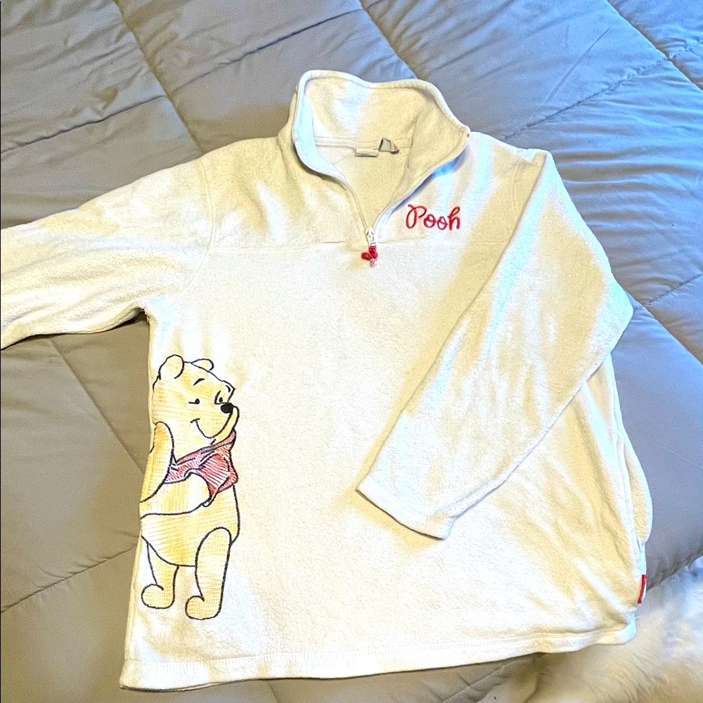 Authentic Disney Pooh fleece pullover